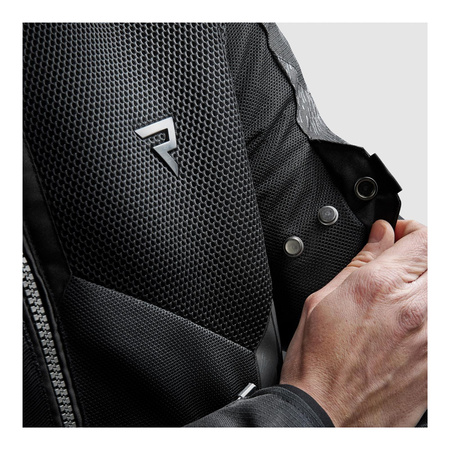 Kurtka motocyklowa tekstylna Rebelhorn JAX czarny