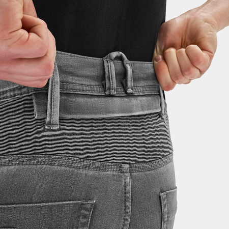 Spodnie jeans SHIMA ZENITH GREY szary