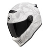 Kask motocyklowy SCORPION COVERT FX DRAGON GREY/SILVER szary srebrny