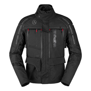Kurtka motocyklowa tekstylna SPIDI 4 SEASON V3 BLACK czarny