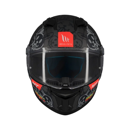 Kask motocyklowy MT STINGER 2 RAM F1 MATT BLACK/GREY