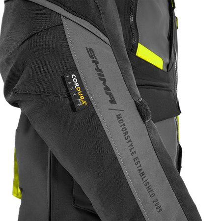 Kurtka motocyklowa tekstylna miejska Shima HERO 2.0 fluo