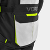Kurtka motocyklowa VORG CUMULUS FLUO czarny szary żółty fluo