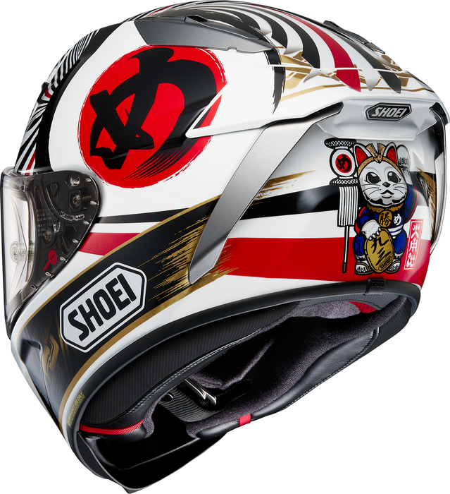 Kask motocyklowy integralny sportowy SHOEI X-SPR PRO Marquez motegi4 tc-1