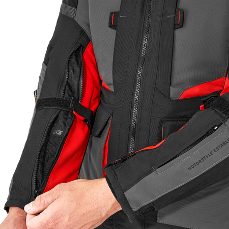 Kurtka motocyklowa tekstylna Shima HERO 2.0 czerwony