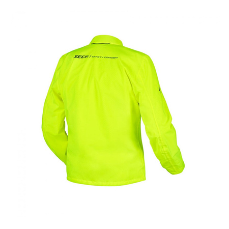 Kurtka przeciwdeszczowa motocyklowa damska SECA MULTIDRY LADY FLUO YELLOW żółty fluo