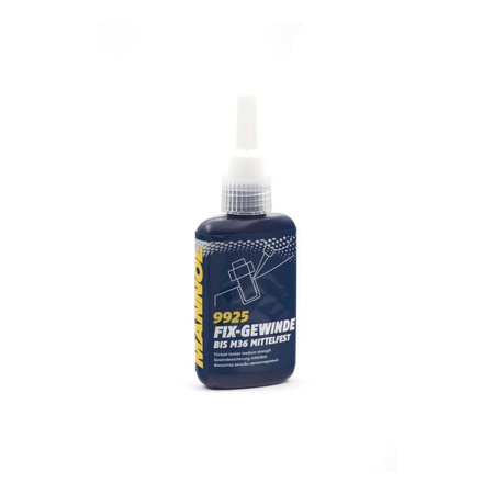 Klej MANNOL 9925 FIX-GEWINDE MITTELFEST 50ml do gwintów