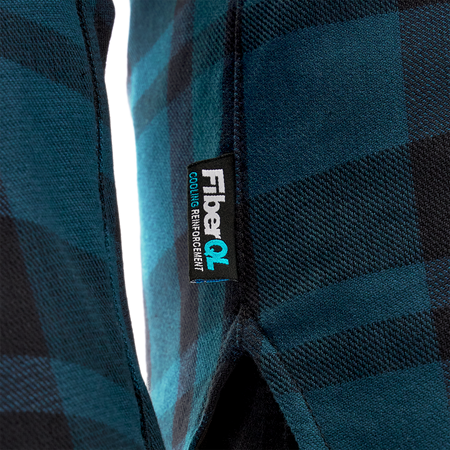 Koszula motocyklowa tekstylna miejska Shima RENEGADE 2 niebieski