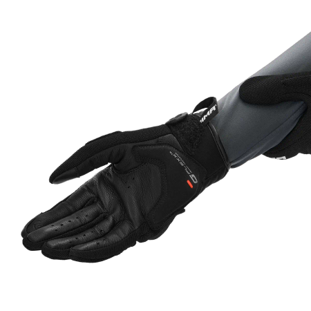 Rękawice motocyklowe damskie SHIMA SONIC LADY BLACK/WHITE czarny biały