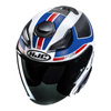 Kask motocyklowy otwarty HJC F31 Ceron czarny/biały