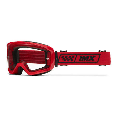 Gogle motocyklowe IMX Endurance Race - Szyba Dark Smoke + Clear (2 szyby w zestawie)