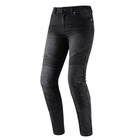 Spodnie jeansowe REBELHORN VANDAL LADY DENIM WASHED – czarne