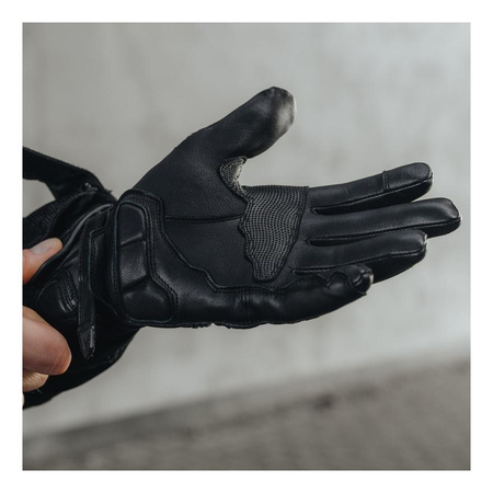 Rękawice motocyklowe turystyczne Rebelhorn HIKE II czarny