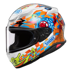 Kask motocyklowy SHOEI NXR2 YAGYO TC-2 biały pomarańczowy niebieski
