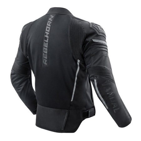 Kurtka motocyklowa tekstylna Rebelhorn VANDAL MESH czarny