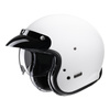 Kask motocyklowy otwarty HJC V31 biały