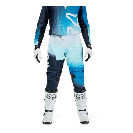 Spodnie cross FOX 180 HAZE MIDNIGHT biały niebieski