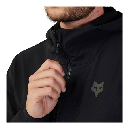 Bluza Rowerowa Z Kapturem FOX Ranger Fire Black
