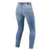 Spodnie jeansowe motocyklowe damskie REVIT SHELBY 3 LADY LIGHT BLUE VINTAGE niebieski