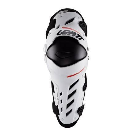 Ochraniacze motocyklowe kolan LEATT DUAL AXIS WHITE białe czarne