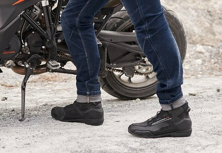 Buty motocyklowe krótkie/miejskie Shima EDGE VENT czarny