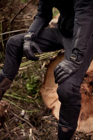 Rękawice motocyklowe turystyczne Shima REVOLVER czarny