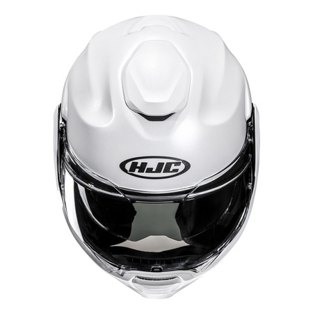 Kask motocyklowy HJC F100 Solid perłowy biały