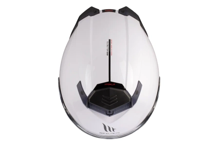 Kask motocyklowy MT ATOM 2 SV SOLID GLOSS PEARL WHITE biały