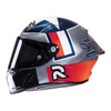 Kask motocyklowy integralny sportowy HJC RPHA 1 Ben Spies srebrnystar srebrny
