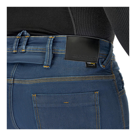 Spodnie jeans SHIMA RIDGE BLUE niebieski