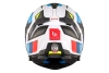 Kask motocyklowy MT ATOM 2 SV BAST WHITE/BLUE/RED biały niebieski czerwony czarny