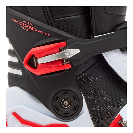 Buty cross FOX MOTION WHITE/FLUO RED biały czerwony fluo czarny