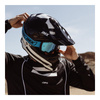 Gogle motocyklowe IMX Endurance Flip - Szyba Iridium Pink + Clear (2 szyby w zestawie)