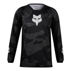 Dziecięca bluza koszulka motocyklowa rowerowa cross mtb FOX 180 Bnkr czarny Camo Junior