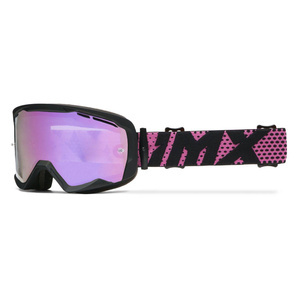 Gogle motocyklowe IMX Endurance Flip - Szyba Iridium Pink + Clear (2 szyby w zestawie)