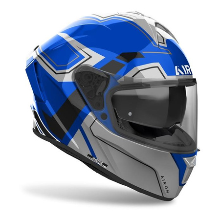 Kask motocyklowy AIROH SPARK 2 DART BLUE GLOSS niebieski szary