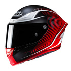 Kask motocyklowy integralny sportowy HJC RPHA 1 Lovis czarny/czerwony