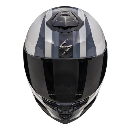 Kask motocyklowy SCORPION EXO-GT SP AIR TOURADVEN WHITE/SILVER biały srebrny