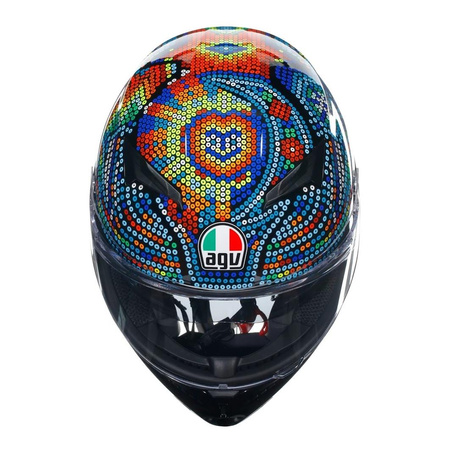 Kask motocyklowy AGV K3 Rossi Winter Test 2018