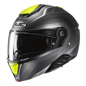 Kask motocyklowy HJC I71N Arven szary/żółty