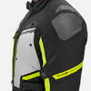 Kurtka motocyklowa SHIMA DUNE FLUO czarny szary żółty fluo