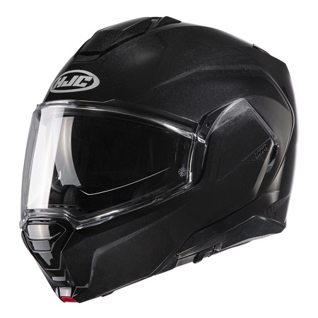 Kask motocyklowy szczękowy HJC I100 metaliczny czarny
