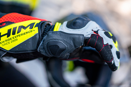 Rękawice motocyklowe Shima ST-3 fluo