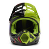 Kask motocyklowy FOX V3 Throttle Fluorescent Yellow