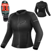 Damska kurtka motocyklowa tekstylna miejska Shima X-MESH 2.0 czarny