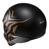 Kask motocyklowy otwarty HJC I20 Thorn czarny/złoty