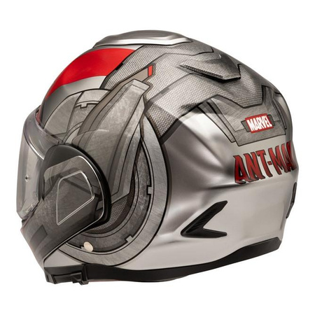 Kask szczękowy HJC F100 ANT-MAN MARVEL SILVER/RED srebrny czerwony