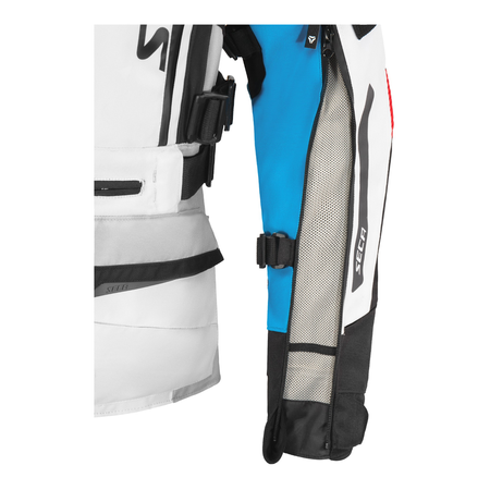 Kurtka motocyklowa damska SECA ARRAKIS III LADY GREY/BLUE/RED szary niebieski czerwony