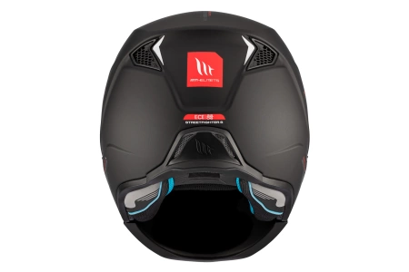 Kask motocyklowy MT STREETFIGHTER SV S SOLID MATT BLACK czarny mat
