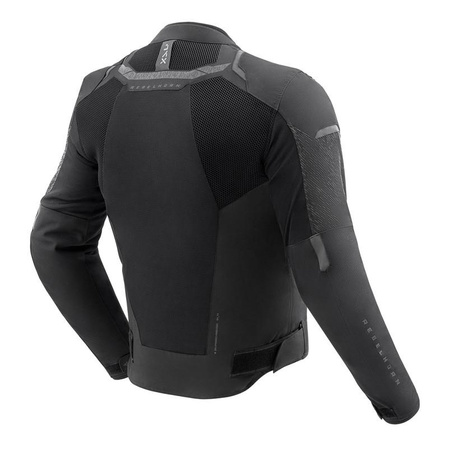 Kurtka motocyklowa tekstylna Rebelhorn JAX czarny